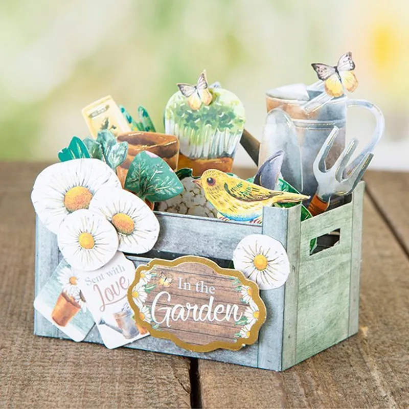 Exquisite flower basket cutting knife mould pressing flower knife mould cutting dies scrapbooking
Exquisite flower basket cutting knife mould pressing flower knife mould cutting dies scrapbooking