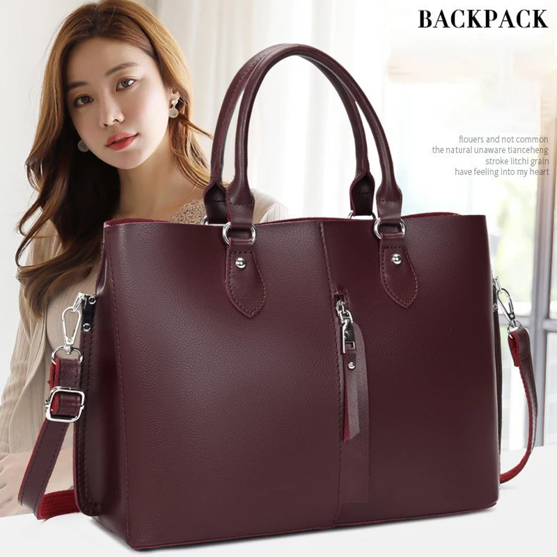 OLD TANG Casual Luxury Women's Leather Handbags Shoulder Bags for Women 2020 Designer Large Capacity Fashion Ladies Tote Bag
OLD TANG Casual Luxury Women's Leather Handbags Shoulder Bags for Women 2020 Designer Large Capacity Fashion Ladies Tote Bag