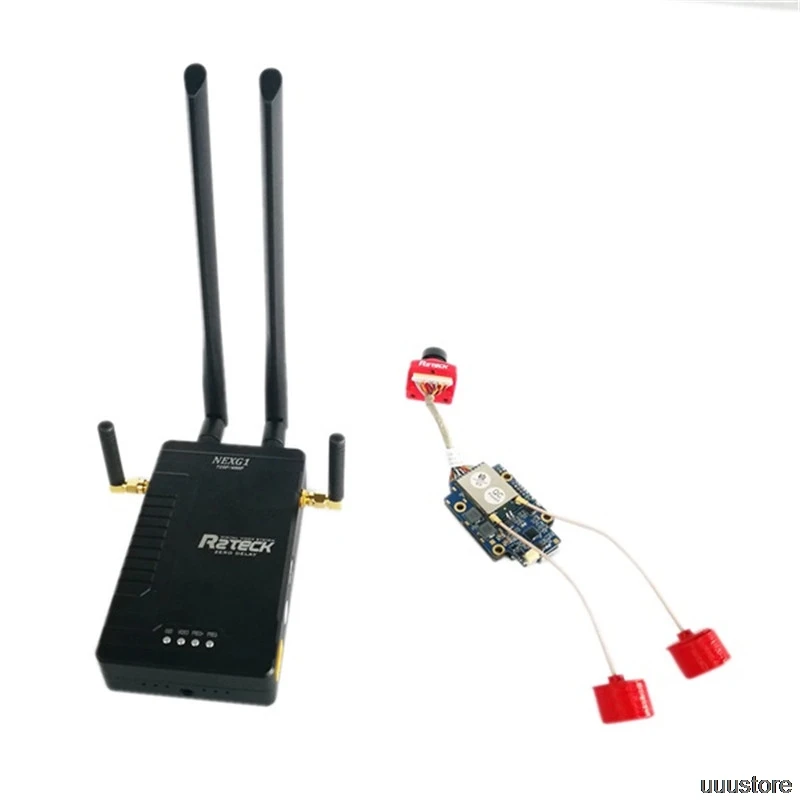 R2Teck NEXG1 720P/480P Digital Zero-delay Wireless Video Transmission System 480p 700m/720p 400m with 200MW output for fatshark
R2Teck NEXG1 720P/480P Digital Zero-delay Wireless Video Transmission System 480p 700m/720p 400m with 200MW output for fatshark