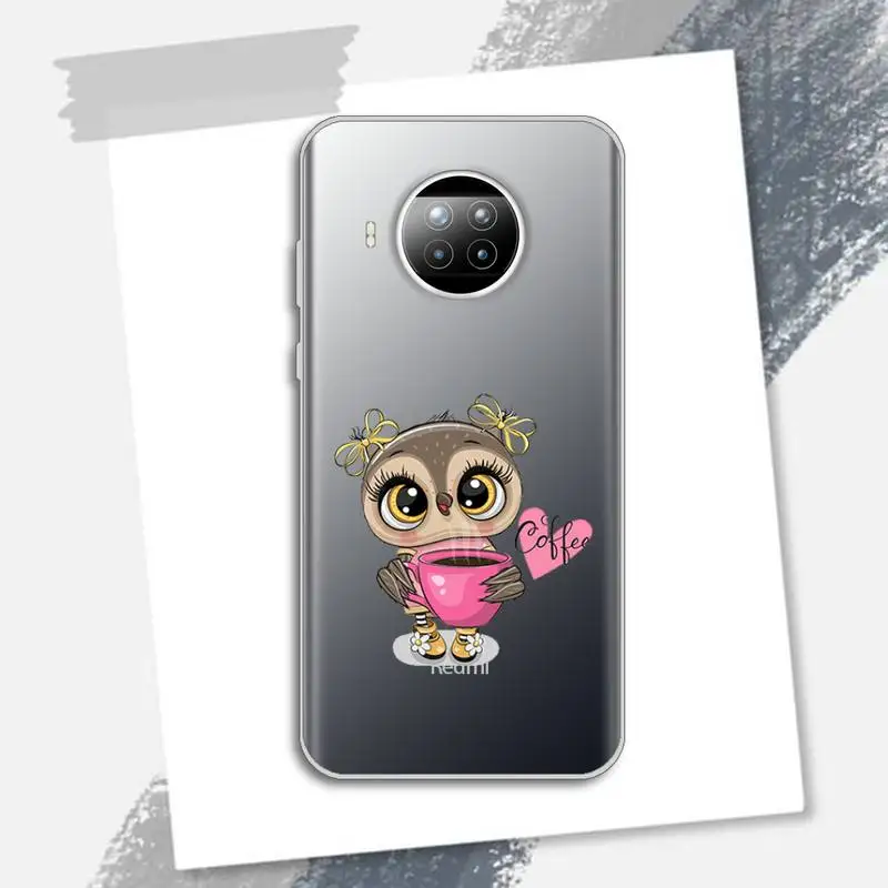 Cute Owl Black Phone Case Transparent for xiaomi redmi note 8 9 9s 11 10t lite pro
Cute Owl Black Phone Case Transparent for xiaomi redmi note 8 9 9s 11 10t lite pro