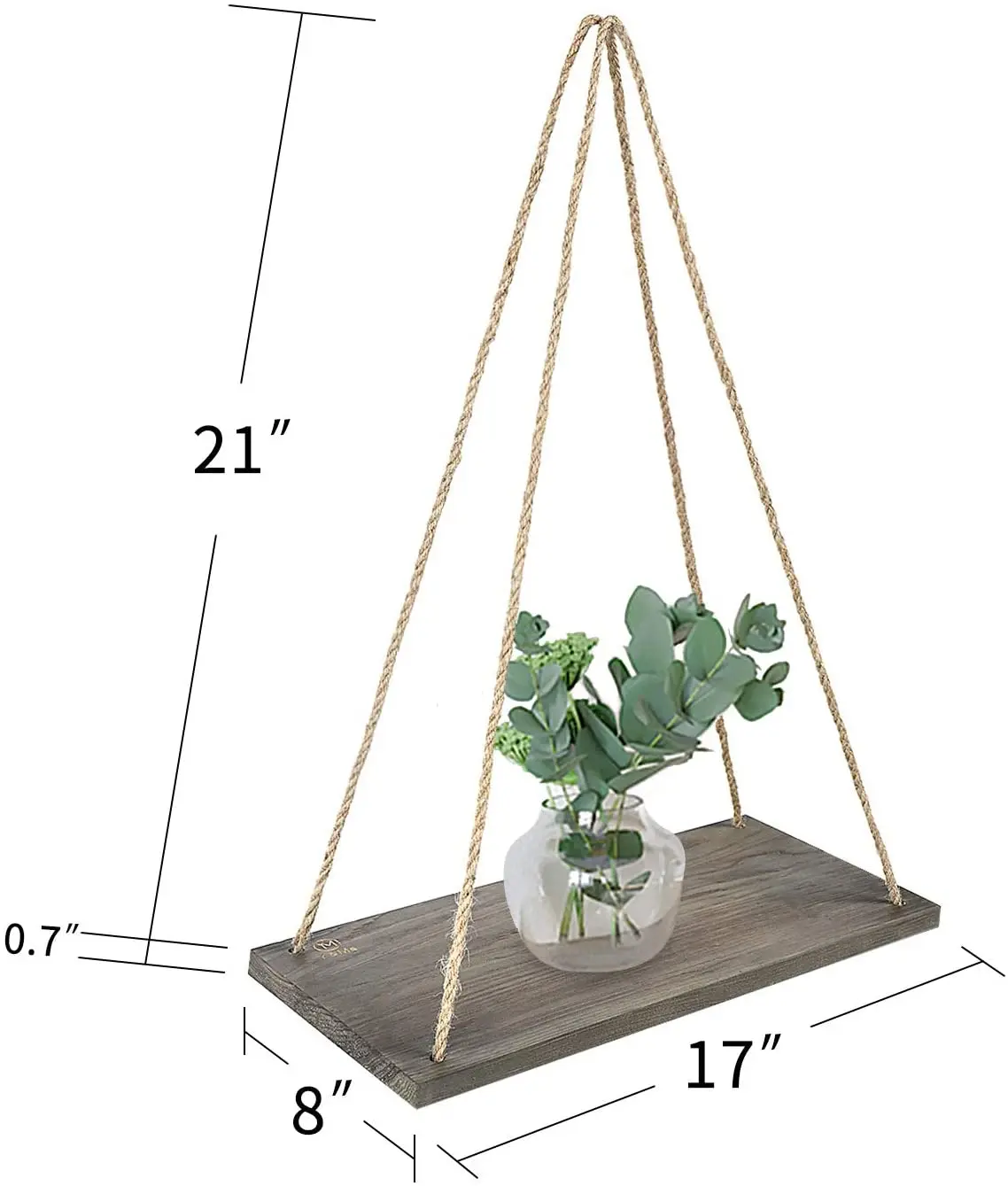 1 2 3 Tier Rustic Wooden Hanging Rope Shelf-Handmade Solid Wood Floating Shelves Home Decorative Wall Mounted Rack
1 2 3 Tier Rustic Wooden Hanging Rope Shelf-Handmade Solid Wood Floating Shelves Home Decorative Wall Mounted Rack