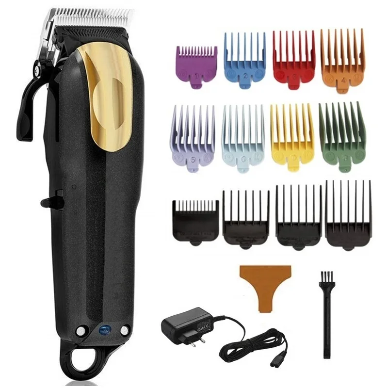 barber professional hair clipper electric hair trimmer hair cut machine haircutting compatible with wahl 5 star magic blade set
barber professional hair clipper electric hair trimmer hair cut machine haircutting compatible with wahl 5 star magic blade set