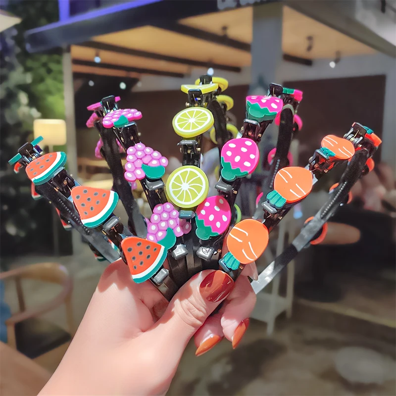 New Girls Cute Cartoon Flower broken Hairstyle Braided Hairbands Kid Sweet Hair Clips Headband Headwear Fashion Hair Accessories
New Girls Cute Cartoon Flower broken Hairstyle Braided Hairbands Kid Sweet Hair Clips Headband Headwear Fashion Hair Accessories