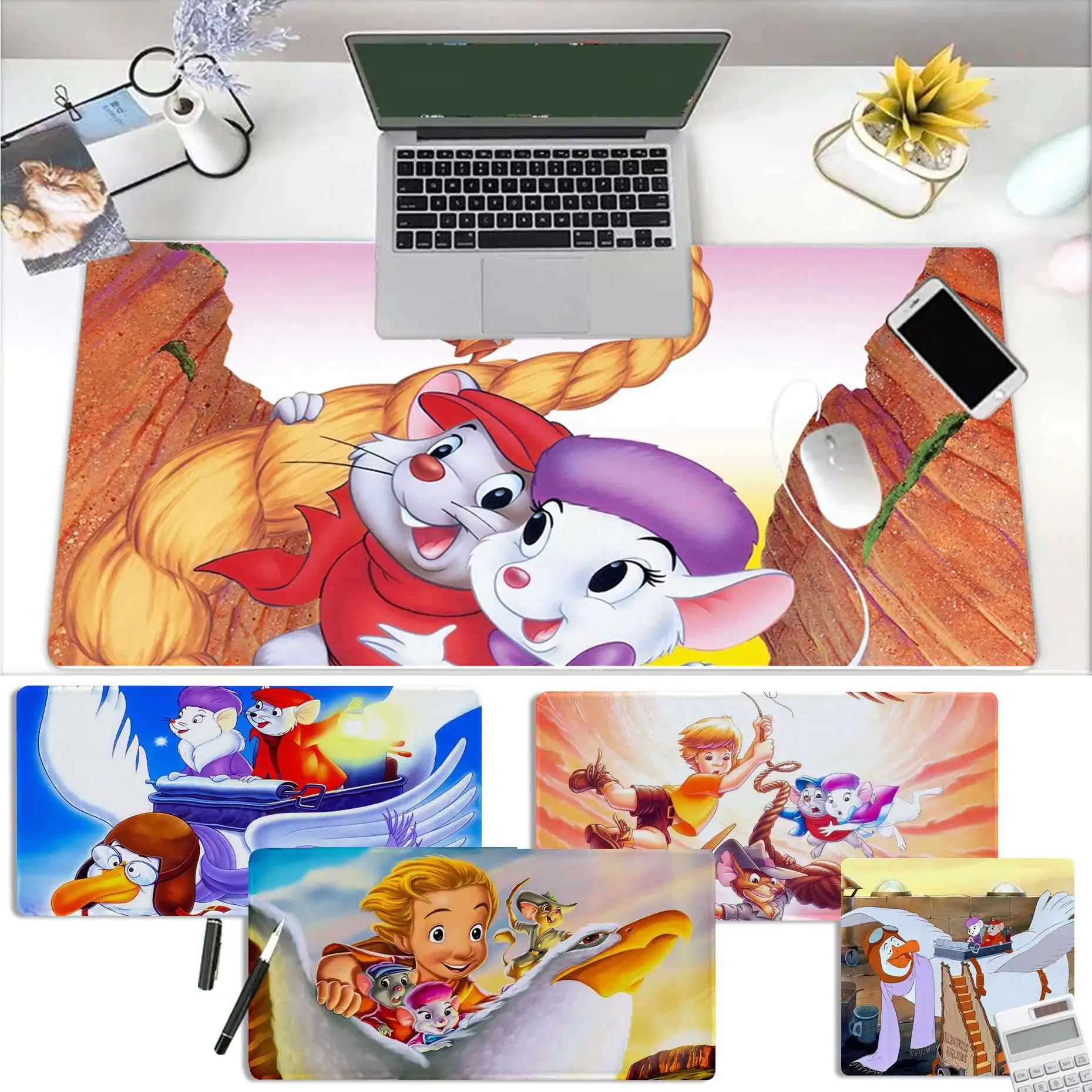 Disney The Rescuers Cool New Beautiful Anime Mouse pad Mat Size for large Edge Locking Speed Version Game Keyboard Pad
Disney The Rescuers Cool New Beautiful Anime Mouse pad Mat Size for large Edge Locking Speed Version Game Keyboard Pad