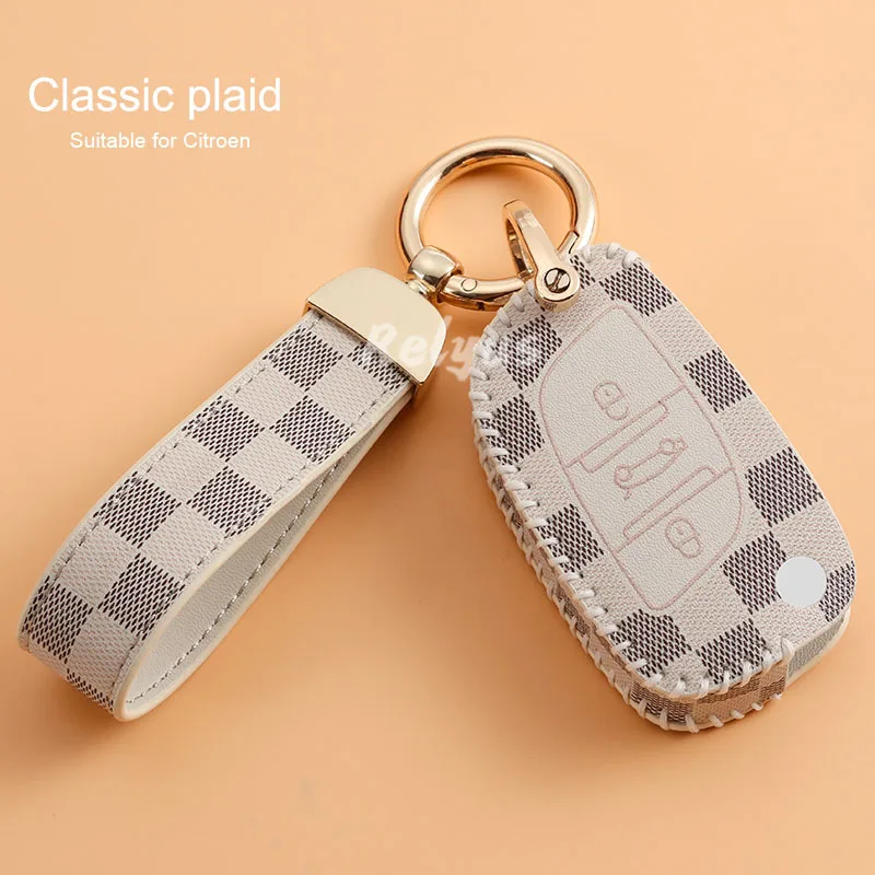 Leather Car Remote Key Cover Case For Citroen C1 Berlingo C5 Aircross C4 Cactus Grand Picasso DS5 DS4 C3 Auto Accessories
Leather Car Remote Key Cover Case For Citroen C1 Berlingo C5 Aircross C4 Cactus Grand Picasso DS5 DS4 C3 Auto Accessories