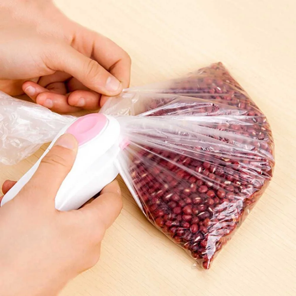 Vacuum Food Sealer Mini Portable Heat Sealing Machine bag Sealer Seal Machine Poly Tubing Plastic Bag Kit Tool Worldwide Store
Vacuum Food Sealer Mini Portable Heat Sealing Machine bag Sealer Seal Machine Poly Tubing Plastic Bag Kit Tool Worldwide Store