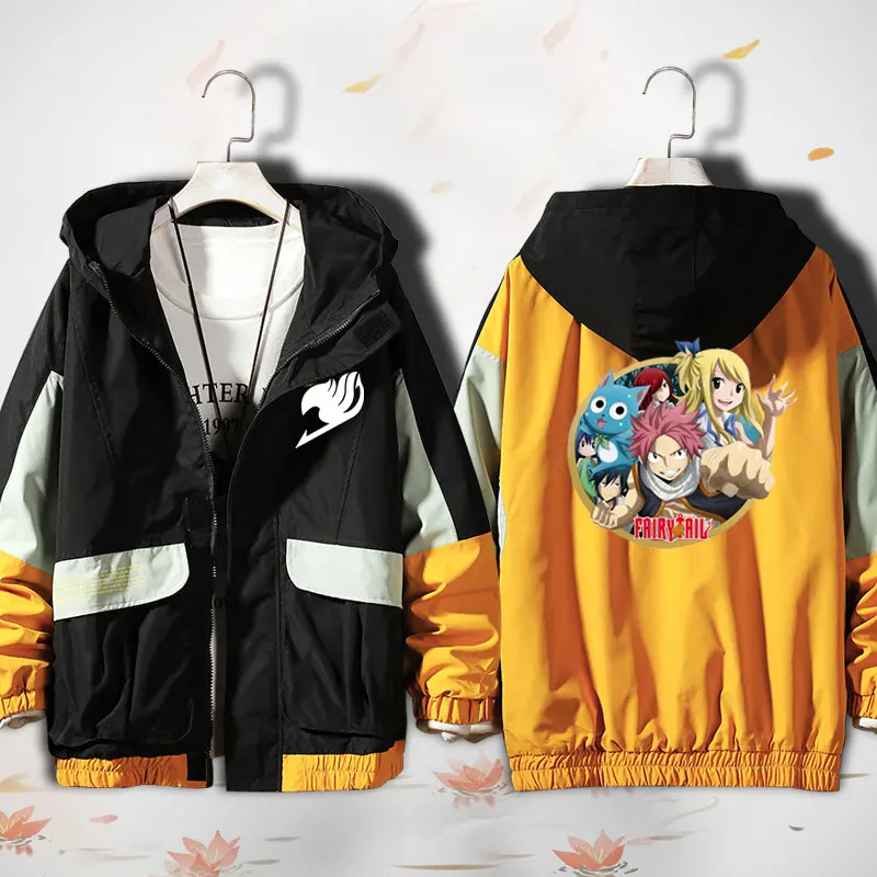 Унисекс с рисунком из аниме косплей «Хвост Феи» Natsu Dragneel конец Люси хартфилия Happy кардиган на молнии для девочек, куртка с капюшоном, пальто
Унисекс с рисунком из аниме косплей «Хвост Феи» Natsu Dragneel конец Люси хартфилия Happy кардиган на молнии для девочек, куртка с капюшоном, пальто