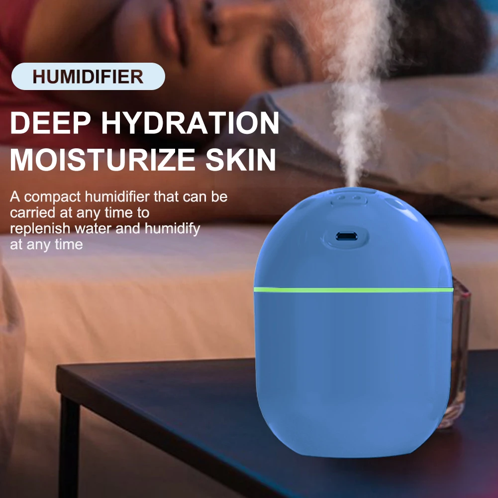 Portable USB Air Humidifier 250ml Fogger 2 Modes Ultrasonic Aroma Diffuser Cool Mist Purifier Aromatherapy for Car Home
Portable USB Air Humidifier 250ml Fogger 2 Modes Ultrasonic Aroma Diffuser Cool Mist Purifier Aromatherapy for Car Home