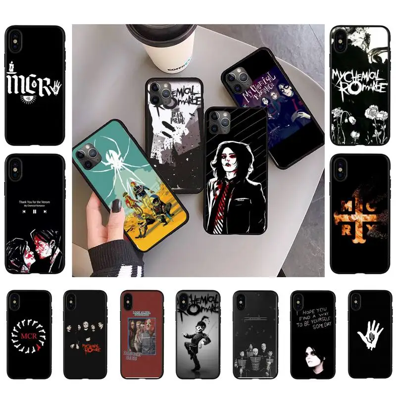 YNDFCNB My Chemical Romance Phone Case for iPhone 11 12 13 mini pro XS MAX 8 7 6 6S Plus X 5S SE 2020 XR case
YNDFCNB My Chemical Romance Phone Case for iPhone 11 12 13 mini pro XS MAX 8 7 6 6S Plus X 5S SE 2020 XR case