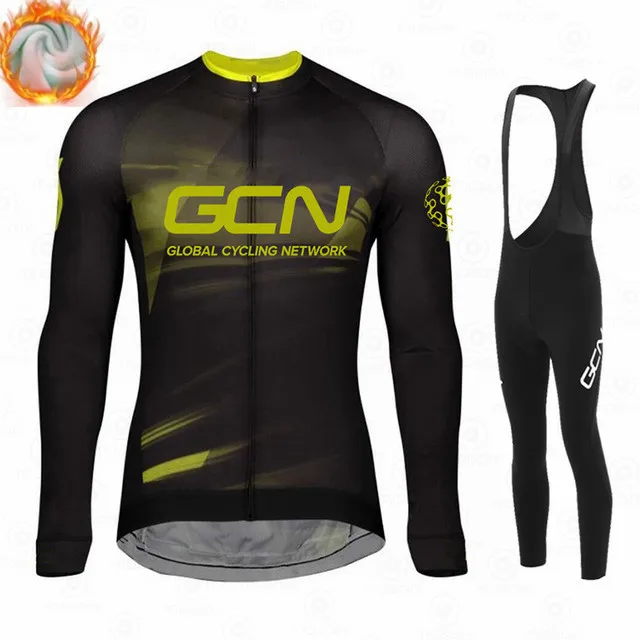 GCN Winter Thermal Fleece Set Cycling Clothes Men Jersey Suit Sport Riding Bike MTB Clothing Bib Pants Warm Sets Ropa Ciclismo
GCN Winter Thermal Fleece Set Cycling Clothes Men Jersey Suit Sport Riding Bike MTB Clothing Bib Pants Warm Sets Ropa Ciclismo