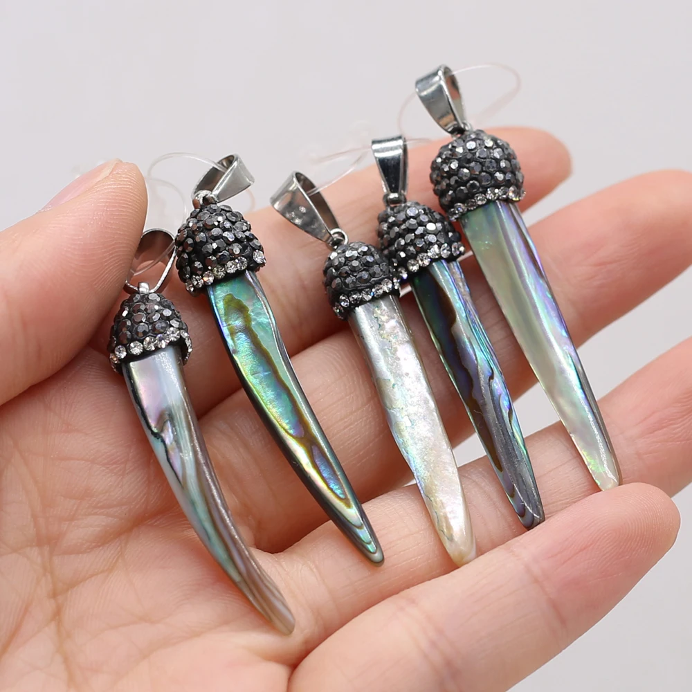 1pcs New Natural Black Abalone Shell Pendants Charms for Earring Necklace Accessories Jewelry Making Women Gift Size 5x40-5x50mm
1pcs New Natural Black Abalone Shell Pendants Charms for Earring Necklace Accessories Jewelry Making Women Gift Size 5x40-5x50mm