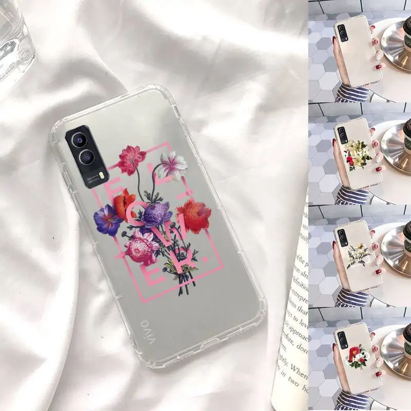 Flower text art Phone Case Transparent For VIVO X 60 50 30 27 23 21 20 9 pro plus S i + Soft TPU Clear Mobile bags
Flower text art Phone Case Transparent For VIVO X 60 50 30 27 23 21 20 9 pro plus S i + Soft TPU Clear Mobile bags