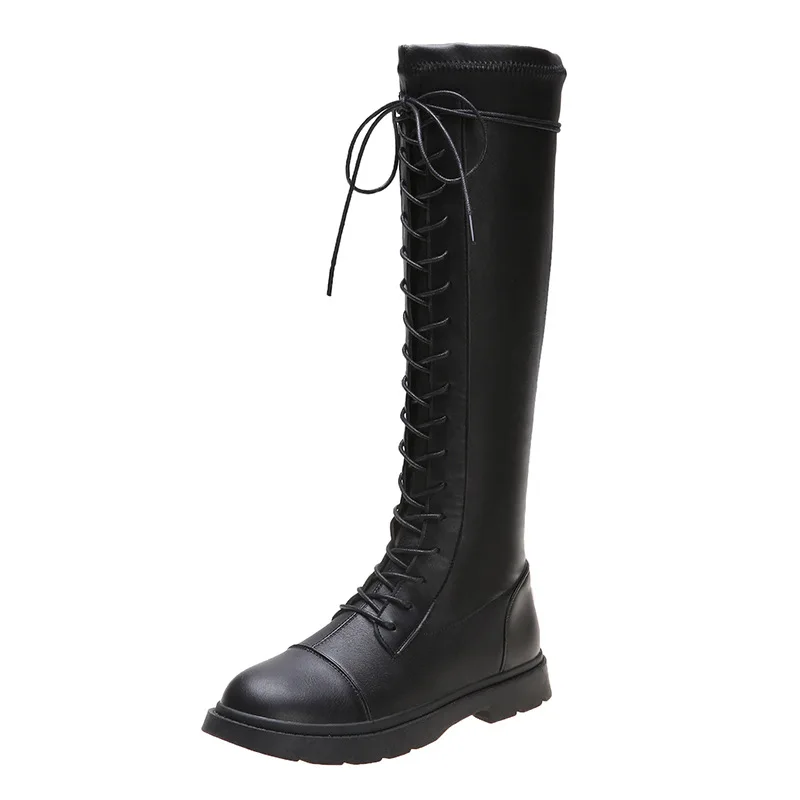 SWONVO Velvet Fur Winter Warm Shoes Women High Boots Flats Nice Winter Pop Sexy Bandage Lady Tall Boots Snowboots Black
SWONVO Velvet Fur Winter Warm Shoes Women High Boots Flats Nice Winter Pop Sexy Bandage Lady Tall Boots Snowboots Black