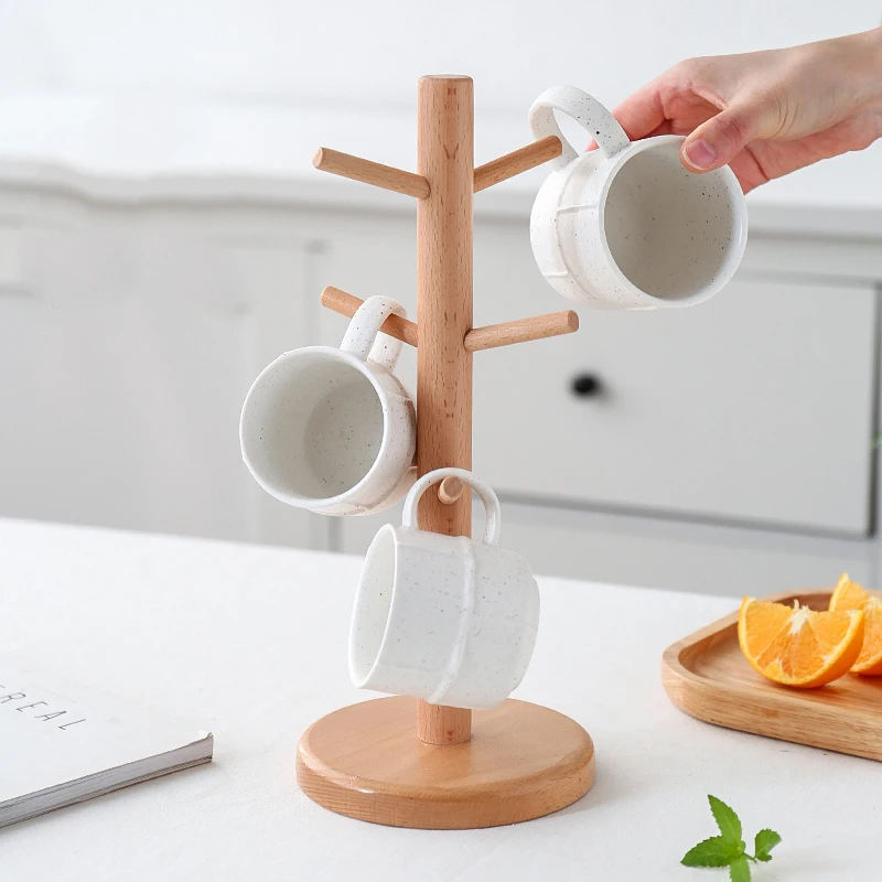 Household solid wood cup holder creative cup rack glass cup cup mug hanging drain multi-function jewelry display storage rack 
Household solid wood cup holder creative cup rack glass cup cup mug hanging drain multi-function jewelry display storage rack