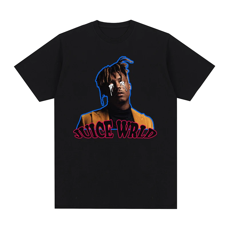 

Juice Wrld Pop Hip Hop Handsome Singer t-shirt Cotton Men T shirt New TEE TSHIRT Womens tops