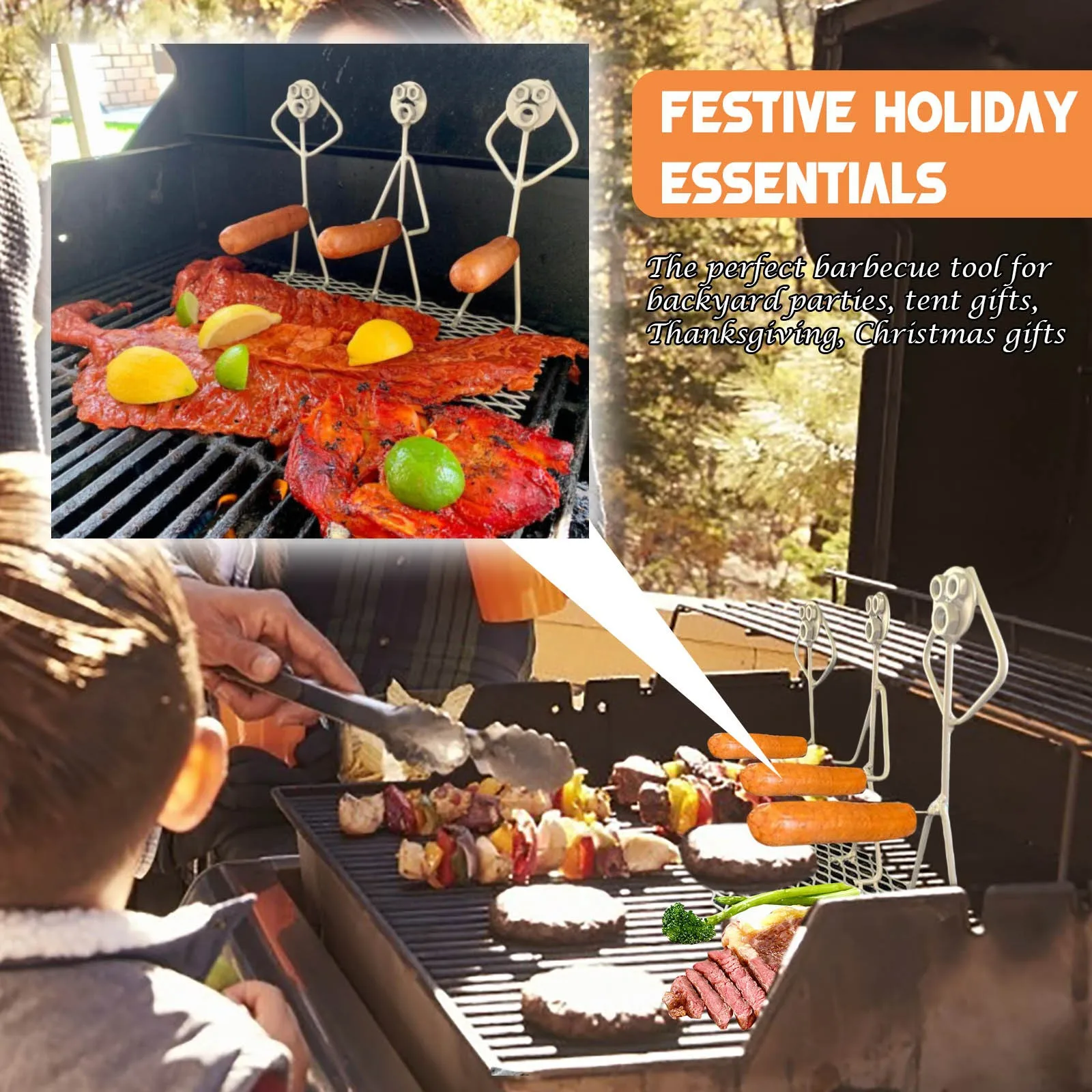 JOYLIVE New Metal Cooking Utensils BBQ Grill Hot Dogs The Brat Barbecue Boy 2021 New Dropshipping Popular
JOYLIVE New Metal Cooking Utensils BBQ Grill Hot Dogs The Brat Barbecue Boy 2021 New Dropshipping Popular