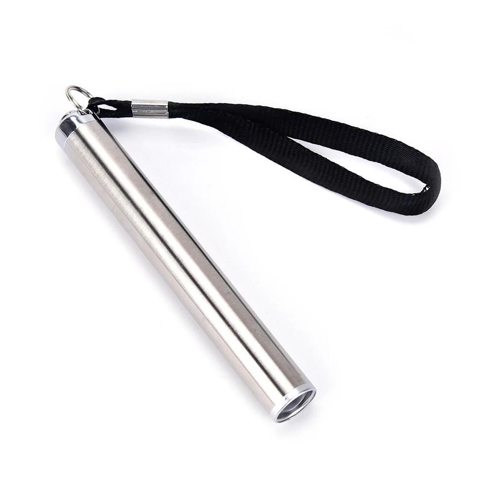 Handy Pen Light Mini Energy-saving Flashlight LED Torch + Stainless Steel Clip Super Bright
Handy Pen Light Mini Energy-saving Flashlight LED Torch + Stainless Steel Clip Super Bright