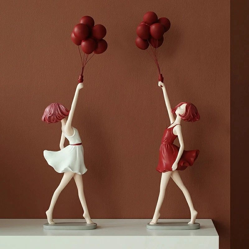 Creative Balloon Girl,Home Decoration,Figurine Miniature,3D Figure Statue,Sculpture,Modern,Living Room,Decor Decorative,Desk Art
Creative Balloon Girl,Home Decoration,Figurine Miniature,3D Figure Statue,Sculpture,Modern,Living Room,Decor Decorative,Desk Art