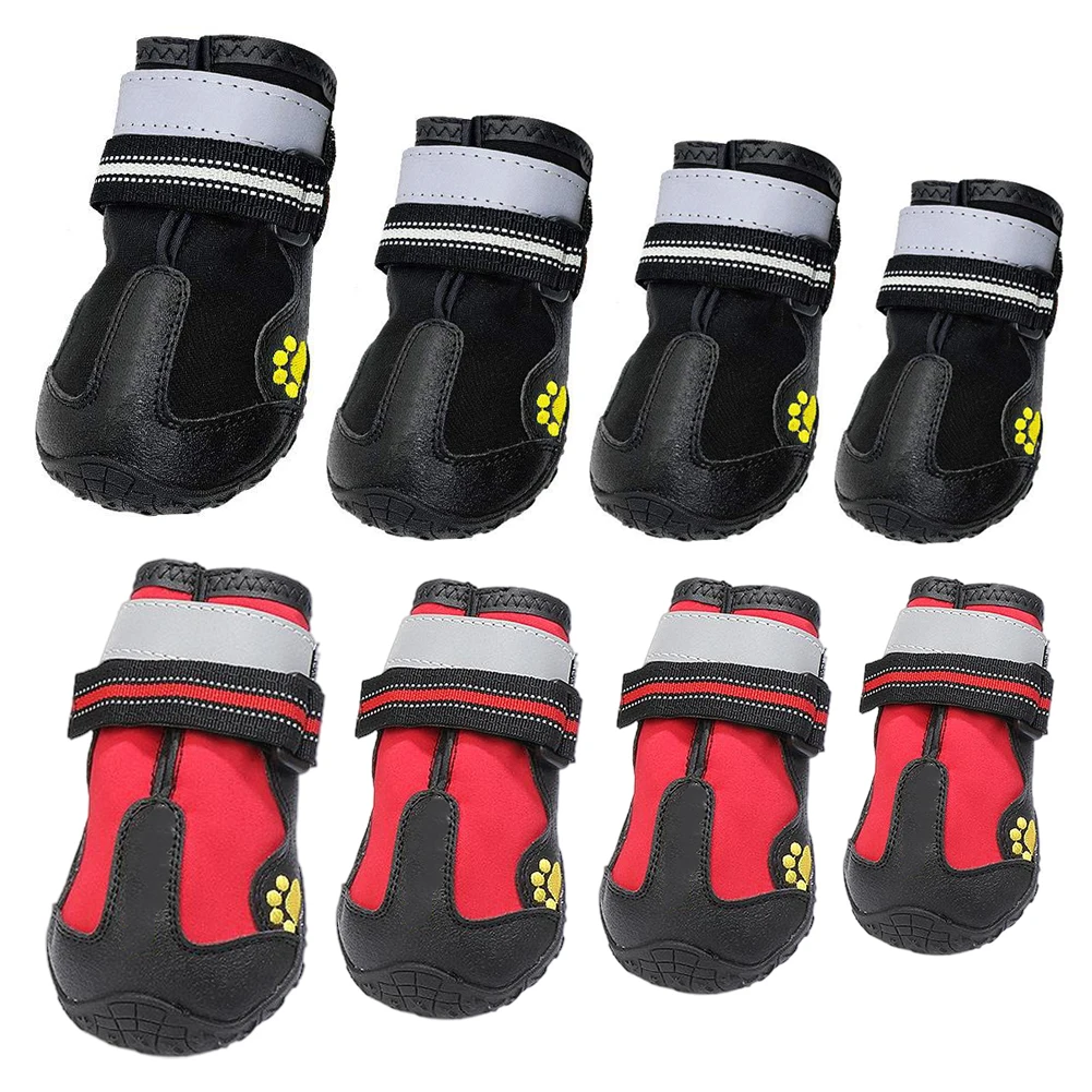 Winter dog shoes waterproof non-slip dog boots puppy shoes paw protector with reflective tape rain boots pet supplies
Winter dog shoes waterproof non-slip dog boots puppy shoes paw protector with reflective tape rain boots pet supplies