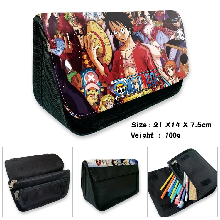 One Piece Luffy Trafalgar Law Roronoa Zoro Pencil Case Big Capacity Pen Bag Double Zipper Makeup Bag Stationery Supplies
One Piece Luffy Trafalgar Law Roronoa Zoro Pencil Case Big Capacity Pen Bag Double Zipper Makeup Bag Stationery Supplies