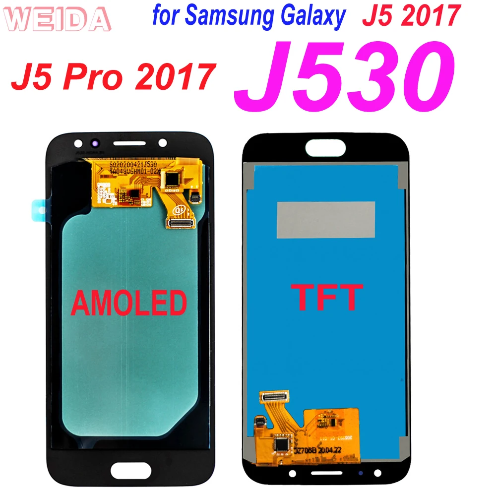 ЖК-дисплей с дигитайзером сенсорного экрана в сборе для Samsung Galaxy J5 Pro 2017 J530 J530F J530M |