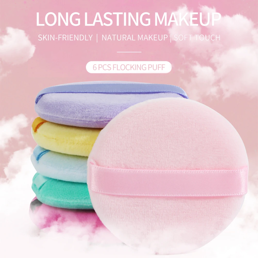 6PCS Powder Puff for Powder Foundation Cream Washable and Reusable Powder Puff with Storage Case Round Makeup Puff
6PCS Powder Puff for Powder Foundation Cream Washable and Reusable Powder Puff with Storage Case Round Makeup Puff