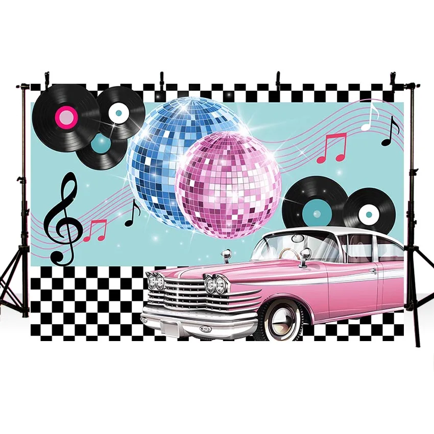 Avezano музыкальный танцующий Фотофон Ретро бальная комната розовый автомобиль