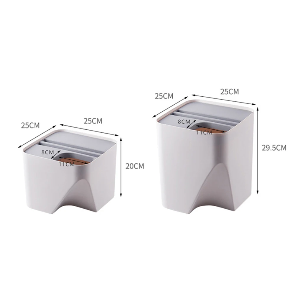 Kitchen Trash Can Recycle Bin Stacked Sorting Trash Bin Household Dry And Wet Separation Waste Bin Rubbish Bin for Bathroom
Kitchen Trash Can Recycle Bin Stacked Sorting Trash Bin Household Dry And Wet Separation Waste Bin Rubbish Bin for Bathroom