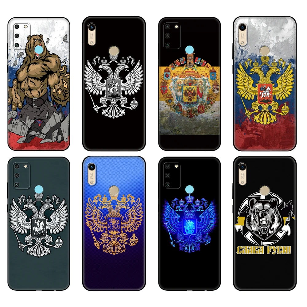 Black tpu Case For Honor 8a Prime 8s 9 10X Lite 9A 9C 9X Premium Pro 9S Case Cover the Flag of Russian bear eagle
Black tpu Case For Honor 8a Prime 8s 9 10X Lite 9A 9C 9X Premium Pro 9S Case Cover the Flag of Russian bear eagle