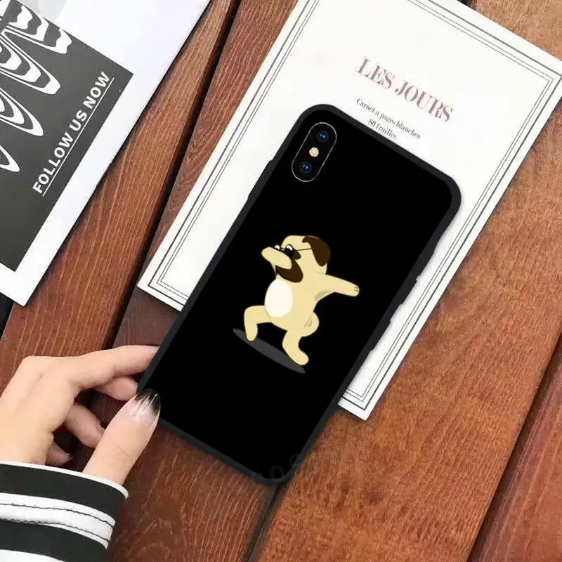 Cute Cartoon Pug Animal Yoga Phone Case for iPhone 11 12 mini pro XS MAX 8 7 6 6S Plus X 5S SE 2020 XR
Cute Cartoon Pug Animal Yoga Phone Case for iPhone 11 12 mini pro XS MAX 8 7 6 6S Plus X 5S SE 2020 XR