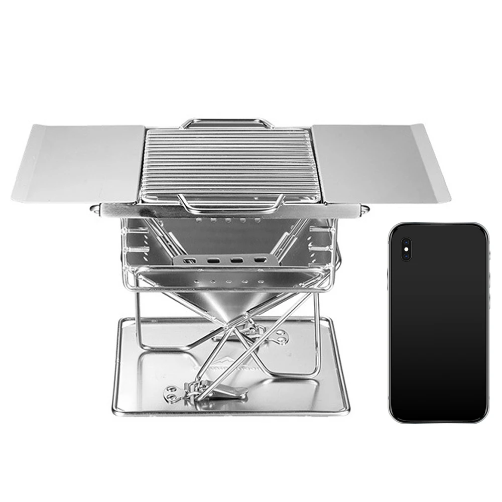 Lixada Outdoors Stove Grill Mini BBQ Grill Stove Folding BBQ Stove Set for Outdoor Camping Hiking Backpacking Barbecue Picnic
Lixada Outdoors Stove Grill Mini BBQ Grill Stove Folding BBQ Stove Set for Outdoor Camping Hiking Backpacking Barbecue Picnic