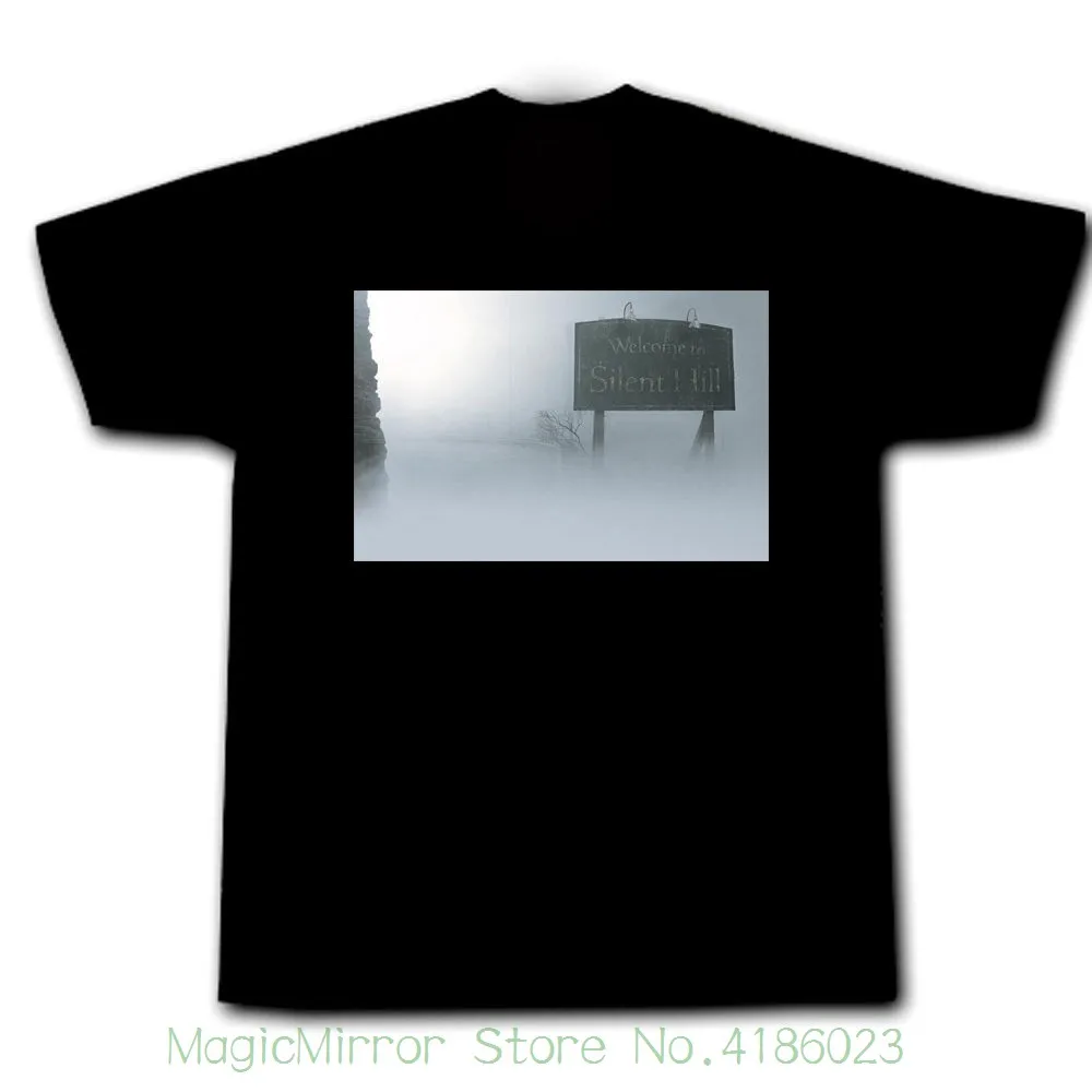 Welcome To Silent Hill Town Logo Mens Tee Black Or White Style Vintage Tees Short Sleeve Funny
Welcome To Silent Hill Town Logo Mens Tee Black Or White Style Vintage Tees Short Sleeve Funny