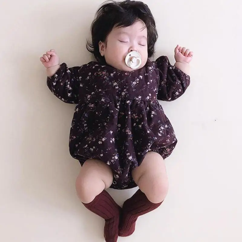 Autumn Newborn Toddler Girls Bodysuits Cute Lovely Vintage Floral Princess Jumpsuit Infant Outfits Baby Girl Bodysuit
Autumn Newborn Toddler Girls Bodysuits Cute Lovely Vintage Floral Princess Jumpsuit Infant Outfits Baby Girl Bodysuit