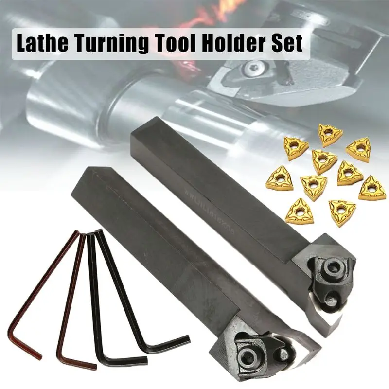 1x WWLNR1616H08 Holder+1x WWLNL1616H08 Holder+10pcs WNMG080404 Insert Blades Lathe Tool+4pcs Wrenches
1x WWLNR1616H08 Holder+1x WWLNL1616H08 Holder+10pcs WNMG080404 Insert Blades Lathe Tool+4pcs Wrenches
