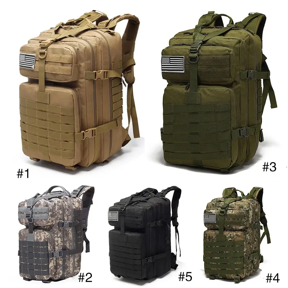 Durable 40L 800D Waterproof Oxford Hunting Outdoors Backpack Mountaineering Backpack Camping Bag Picnic Military Backpack
Durable 40L 800D Waterproof Oxford Hunting Outdoors Backpack Mountaineering Backpack Camping Bag Picnic Military Backpack
