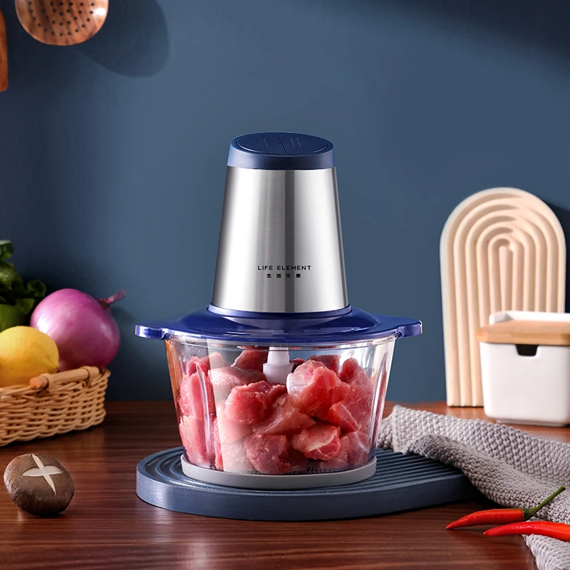 LIFE ELEMENT Multifunctional Meat Grinder Baby Food Supplement Machine Double Blade Two-speed Adjustment 220V
LIFE ELEMENT Multifunctional Meat Grinder Baby Food Supplement Machine Double Blade Two-speed Adjustment 220V