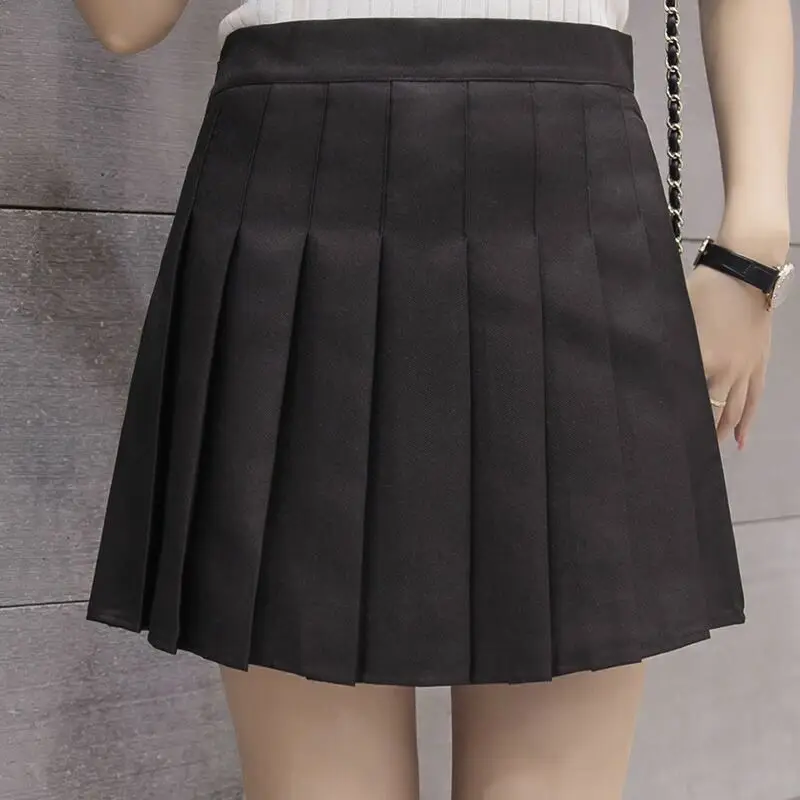 Summer Women's Skirt Shorts High Waist A-line Student Plaid Pleated Skirt Women Cute Sweet Girls Dance Mini Skirts Kawaii faldas
Summer Women's Skirt Shorts High Waist A-line Student Plaid Pleated Skirt Women Cute Sweet Girls Dance Mini Skirts Kawaii faldas
