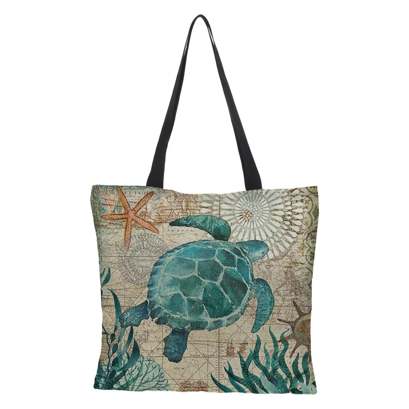 Сумка-тоут на заказ сумка-тоут с рисунком осьминог для путешествий сумка через
