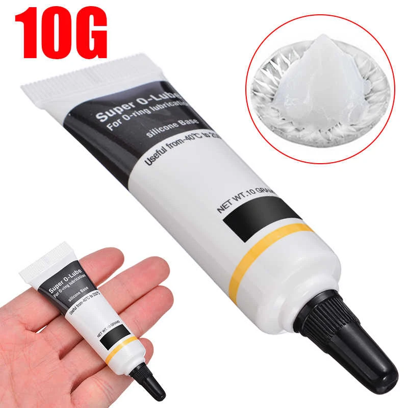 New Waterproof Food Grade Silicone Lubricant Grease For O Rings Ring Faucet Plumbers 10g Torneiras De Cozinha
New Waterproof Food Grade Silicone Lubricant Grease For O Rings Ring Faucet Plumbers 10g Torneiras De Cozinha