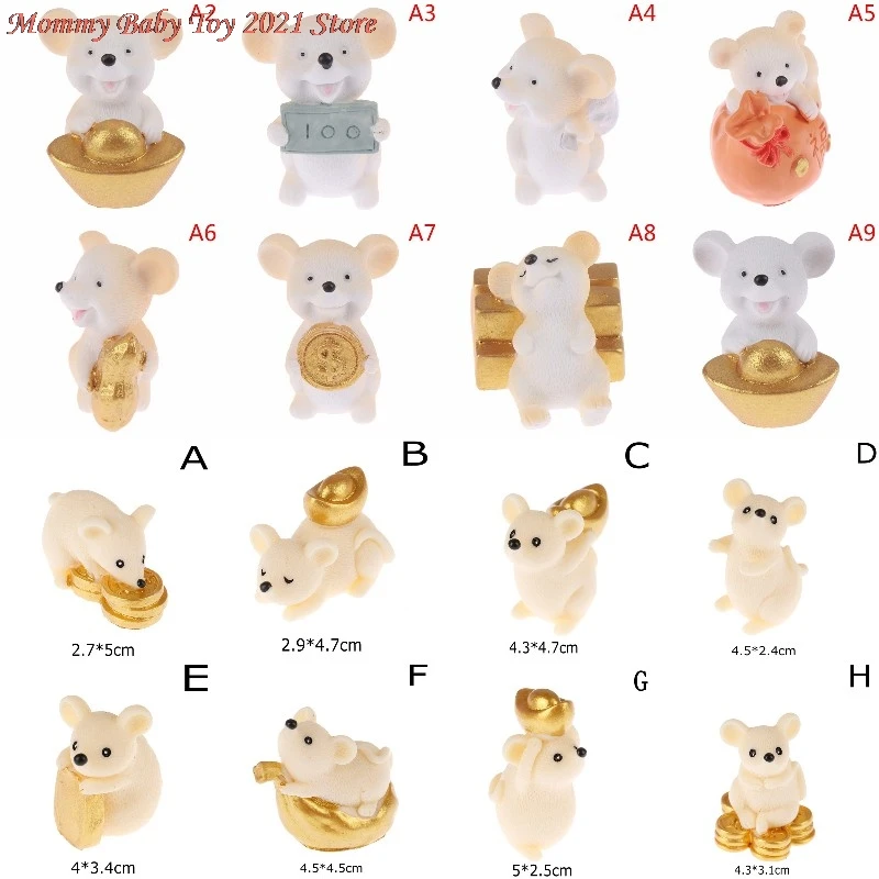 Cartoon Animal Action Figures Lucky Fortune Sending Money Mouse Model Miniature Figurine Home Dollhouse Decoration DIY Toy Gift
Cartoon Animal Action Figures Lucky Fortune Sending Money Mouse Model Miniature Figurine Home Dollhouse Decoration DIY Toy Gift