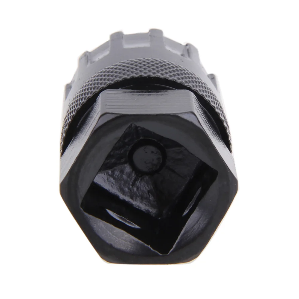 Alloy Steel Bicycle Repair Tools Unmovable Flywheel Removing Socket Guiding Stick Cassette Dismounting Tool Open End Wrench