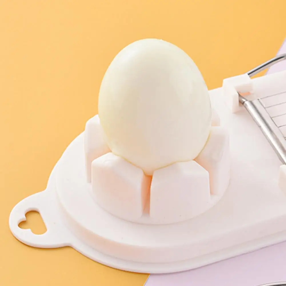 Egg Slicer Safe Non-slip Stainless Steel 2-in-1 Design Tomato Fruit Collapsible Cutter for Home Two-in-one egg maker
Egg Slicer Safe Non-slip Stainless Steel 2-in-1 Design Tomato Fruit Collapsible Cutter for Home Two-in-one egg maker