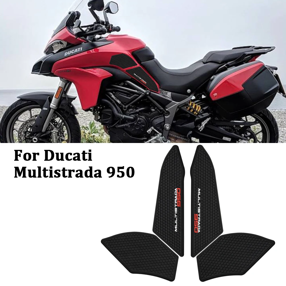 Motorcycle Non-Slip Side Fuel Tank Stickers Waterproof Pad Rubber Sticker For Ducati Multistrada 950 950S 2019-2021 
Motorcycle Non-Slip Side Fuel Tank Stickers Waterproof Pad Rubber Sticker For Ducati Multistrada 950 950S 2019-2021