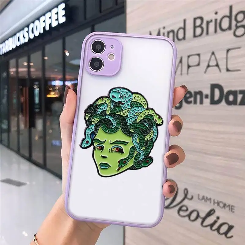 Snake head of horror art Phone Case Matte Transparent for iPhone 7 8 11 12 s mini pro X XS XR MAX Plus cover funda
Snake head of horror art Phone Case Matte Transparent for iPhone 7 8 11 12 s mini pro X XS XR MAX Plus cover funda