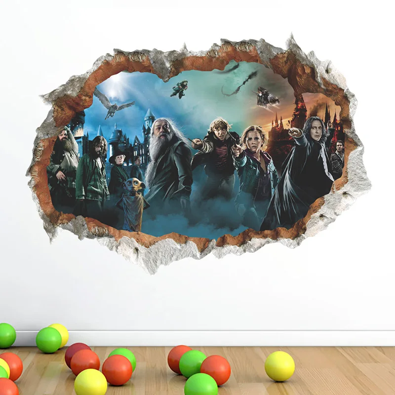 Custom Wall Stickers 3D View Wallpaper Decorations For Kids Room bedroom accessories living room Decals Poster
Custom Wall Stickers 3D View Wallpaper Decorations For Kids Room bedroom accessories living room Decals Poster
