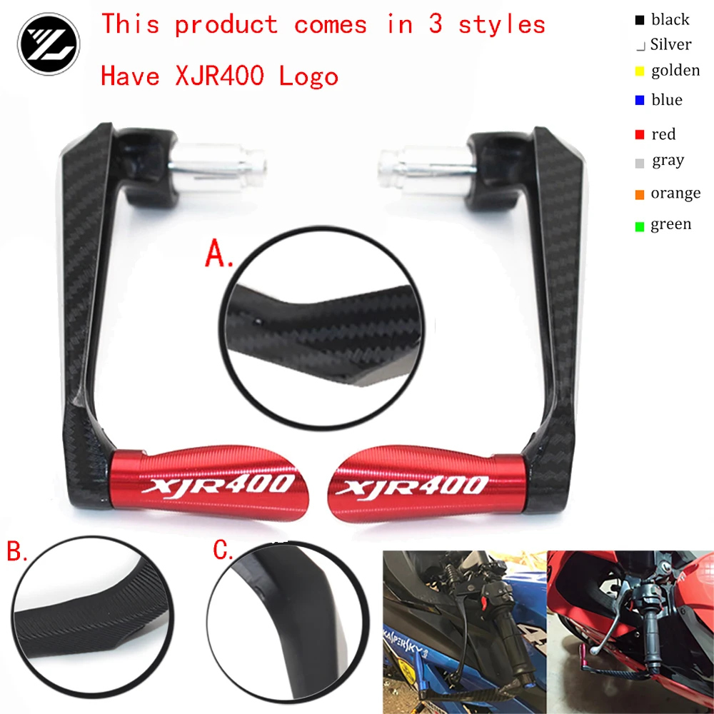 

Motocycle Handlebar Handle grips Bar Ends Brake Clutch Levers Guard Protector For HONDA xjr400 XJR400 XJR 400 xjr