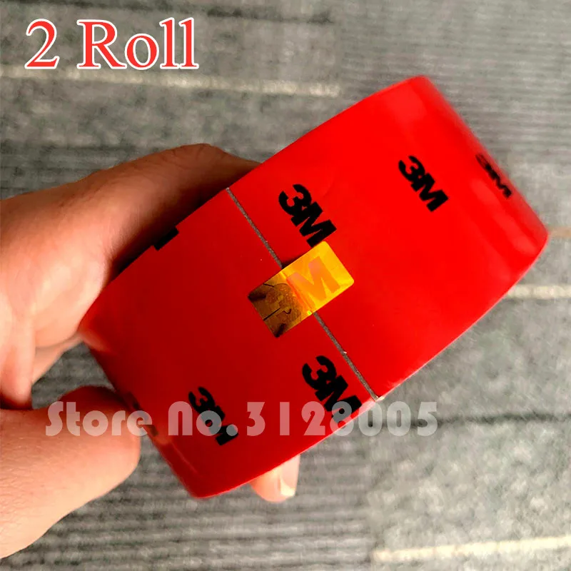 2 PCS 3M Car Home Special Strong Double Sided Tape Acrylic Foam Adhesive Auto Stickers Accessories 6/8/10/15/20/30/40mm 
2 PCS 3M Car Home Special Strong Double Sided Tape Acrylic Foam Adhesive Auto Stickers Accessories 6/8/10/15/20/30/40mm