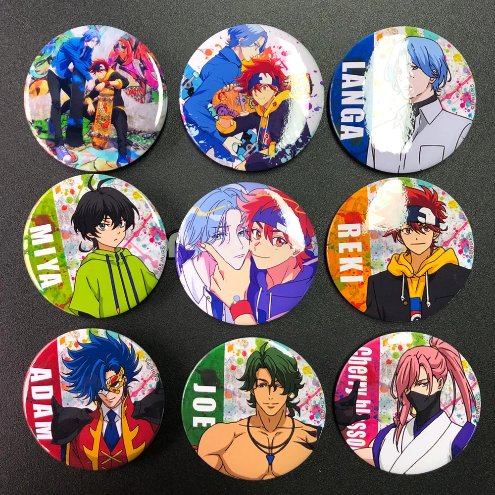 Anime SK8 the Infinity Badge Brooch Pin Cospaly Reki Langa Miya Snow Cute Character Theme Pins
Anime SK8 the Infinity Badge Brooch Pin Cospaly Reki Langa Miya Snow Cute Character Theme Pins