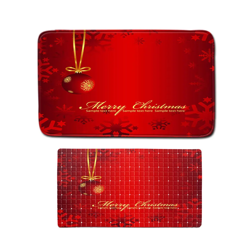 Christmas Pattern Non-slip Carpet Bath Mat Floor Mat Foot Mat PVC Non-slip Mat
Christmas Pattern Non-slip Carpet Bath Mat Floor Mat Foot Mat PVC Non-slip Mat