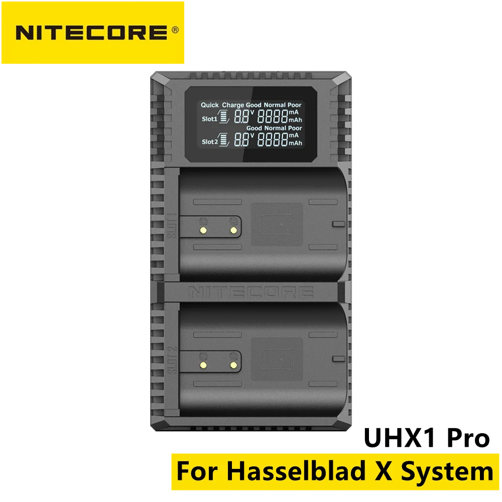Зарядное устройство Nitecore UHX1 PRO с двумя слотами для камеры, устройство для путешествий, для системных аккумуляторов Hasselblad X, Совместимые моде...
Зарядное устройство Nitecore UHX1 PRO с двумя слотами для камеры, устройство для путешествий, для системных аккумуляторов Hasselblad X, Совместимые моде...